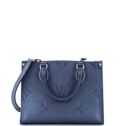 Louis Vuitton Onthego Tote Monogram Empreinte Giant Pm