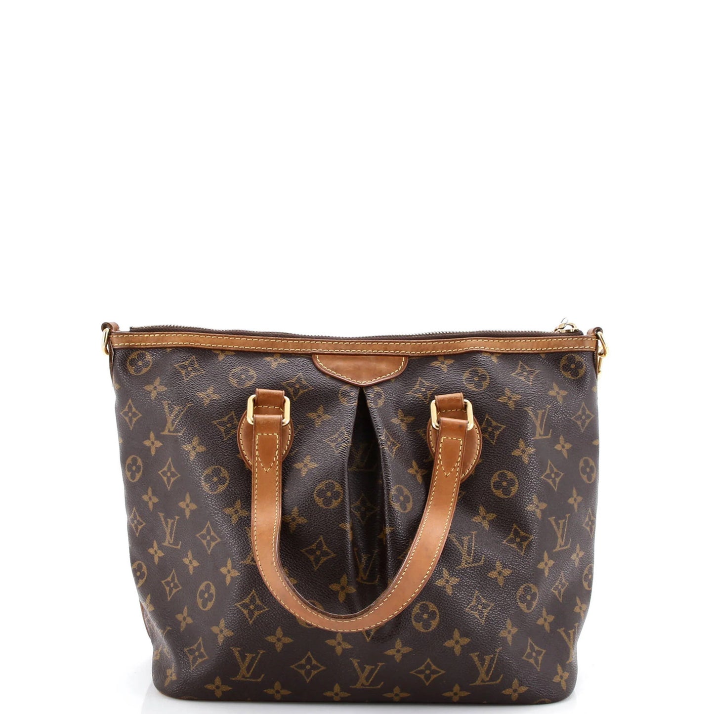 Louis Vuitton Palermo Handbag Monogram Canvas Pm