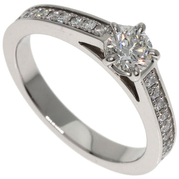 Chaumet   Ring Frisson Solitaire Diamond Platinum