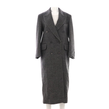 Max Mara Women'S Eccesso Double Breasted Coat Wool