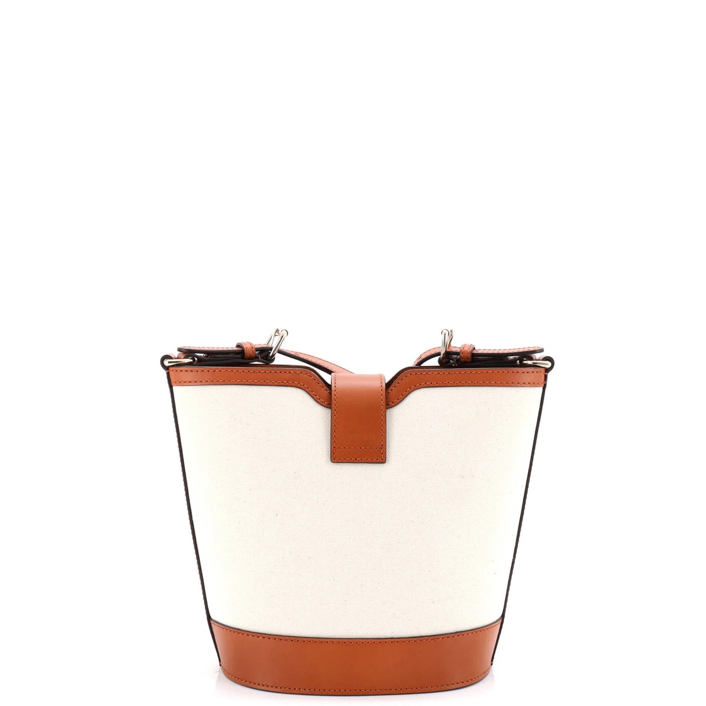 Gucci Web Ophidia Bucket Bag Canvas With Leather Mini