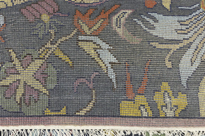 One-Of-A-Kind Birds Design Chobi Oriental Rug