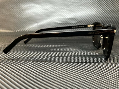Saint Laurent Sl 339 001 Black Rectangle Men'S 57