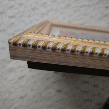 Sylvain Copon Original Acrylic Painting On Canvas  Flower Art Signed Well Framed