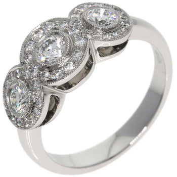 Tiffany&Co. Ring Circlet Diamond Platinum Pt950