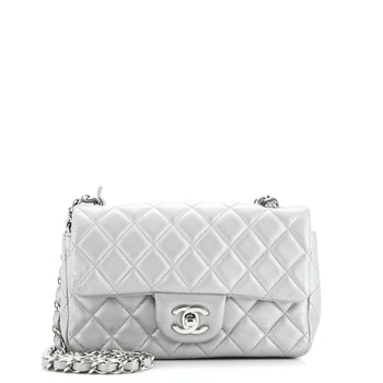 Chanel Classic Single Flap Bag Quilted Lambskin Mini