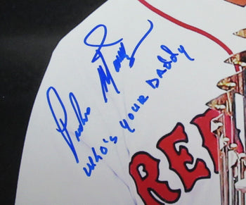 Pedro Martinez/David Ortiz Dual-Autographed 16X20