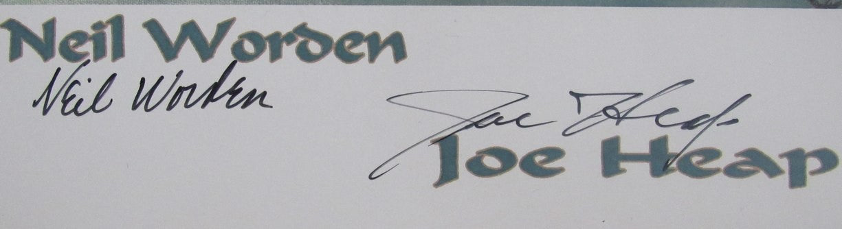 Worden/Heap/Guglielmi/Lattner Multi-Signed 13X19 Lithograph Notre Dame Jsa 00811