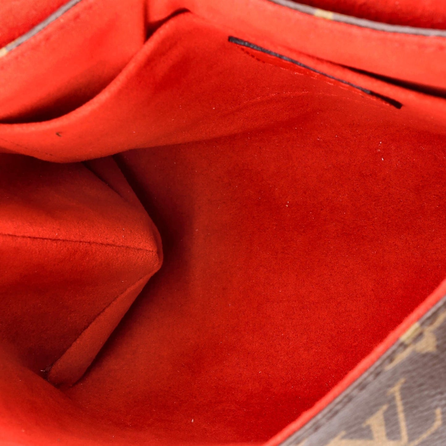 Louis Vuitton Locky Handbag Monogram Canvas With Leather Bb