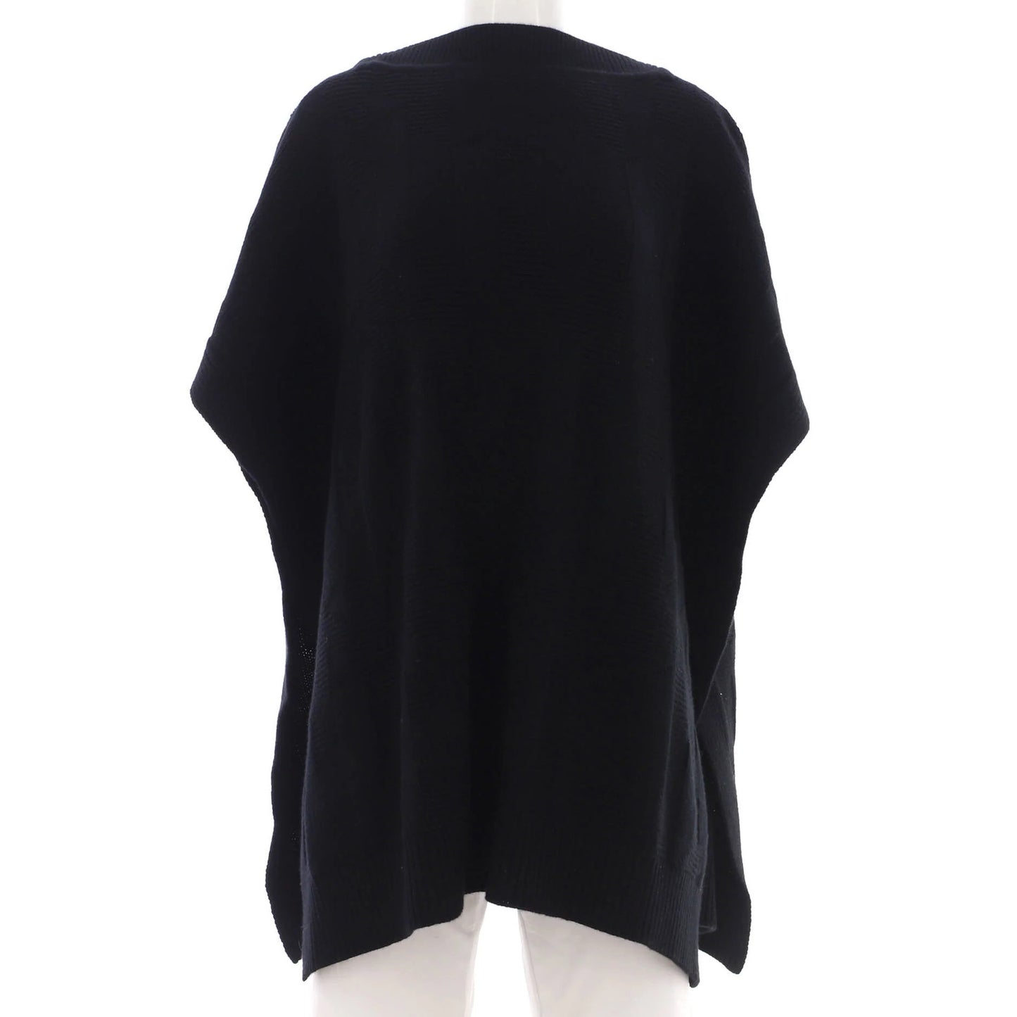 Hermes Women'S H Rectangular Cape Sweater Wool