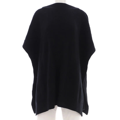 Hermes Women'S H Rectangular Cape Sweater Wool