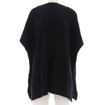 Hermes Women'S H Rectangular Cape Sweater Wool