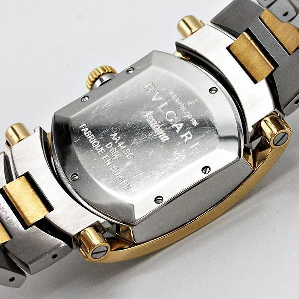 Bvlgari Assioma Aa44Sg Date K18Yg/Ss 34Mm Assioma