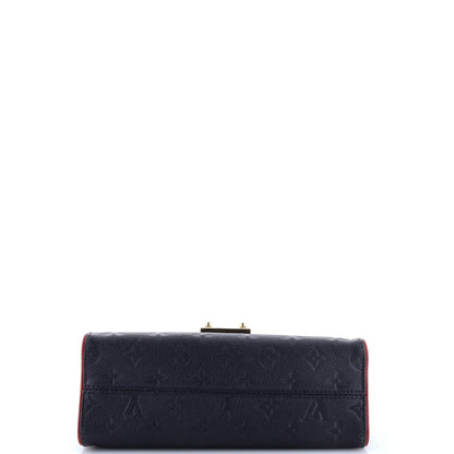 Louis Vuitton Saint Sulpice Handbag Monogram Empreinte Leather Pm