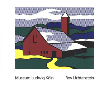 Roy Lichtenstein Red Barn Ii (Lg) 