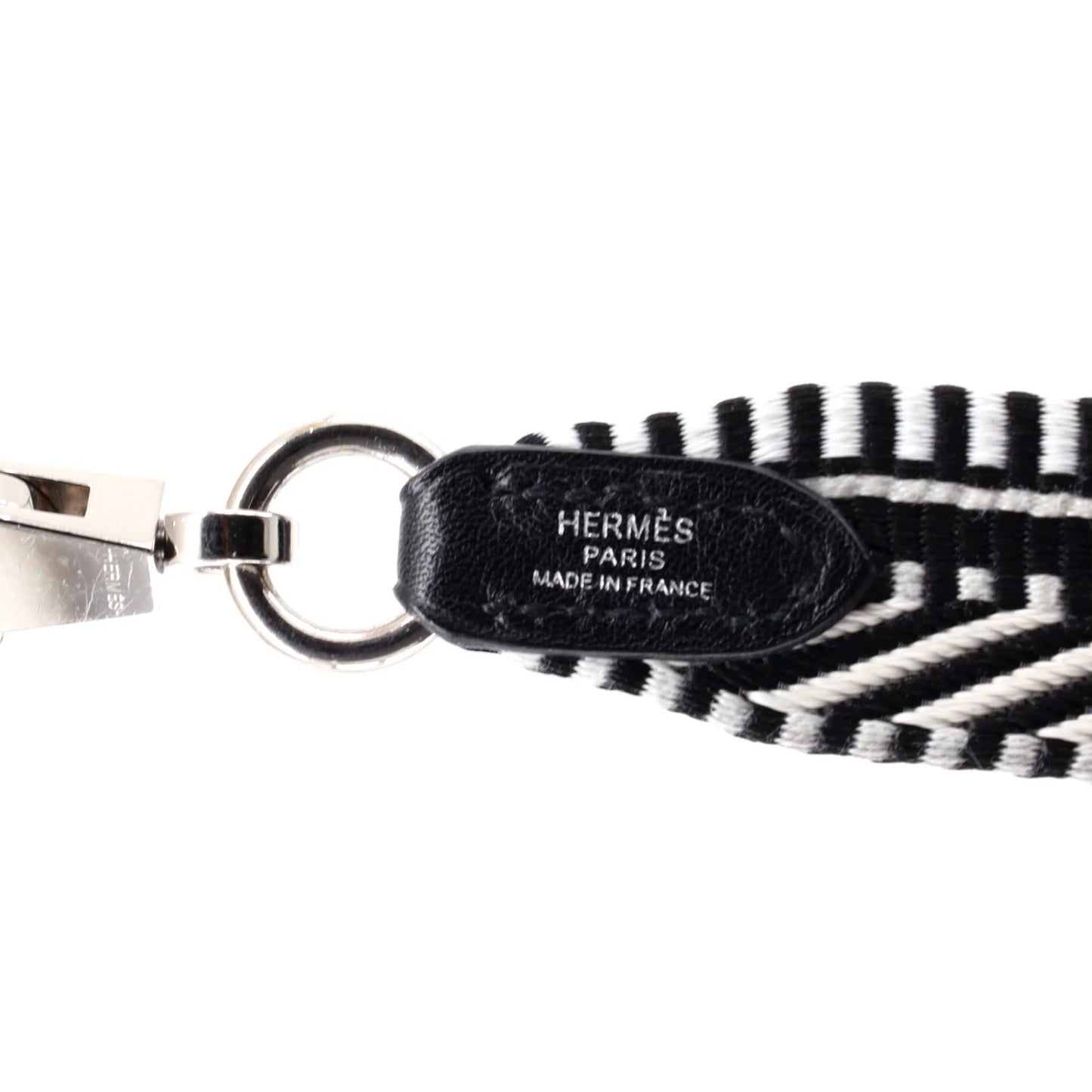 Hermes Sangle Shoulder Strap Cavale Canvas 25