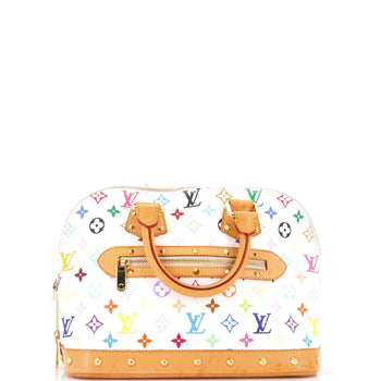 Louis Vuitton Alma Handbag Monogram Multicolor Pm