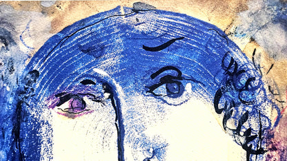 Marc Chagall Lithograph Coa Signed Hand Numbered Crayon Limited Museum