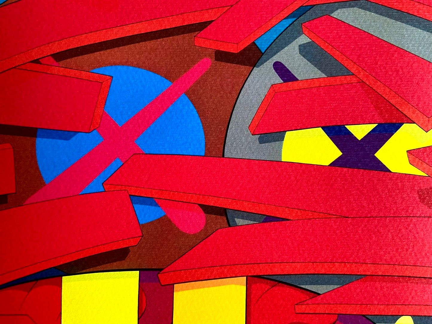 Kaws Lithograph Mori Art Museum Coa Numbered -Jim Dine Jeff Koons