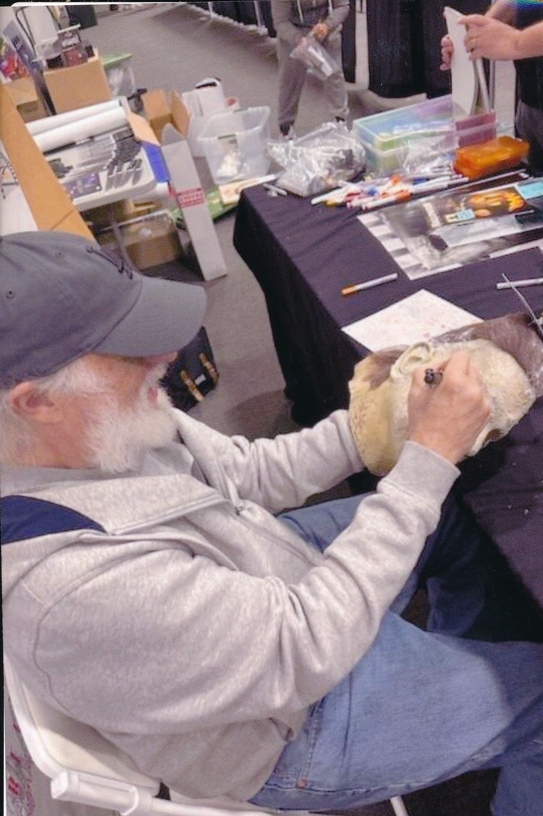 Nick Castle Autographed/Inscribed "Michael Myers" Mask "Halloween" Jsa 176102
