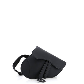 Christian Dior Ultra Matte Saddle Belt Bag Leather