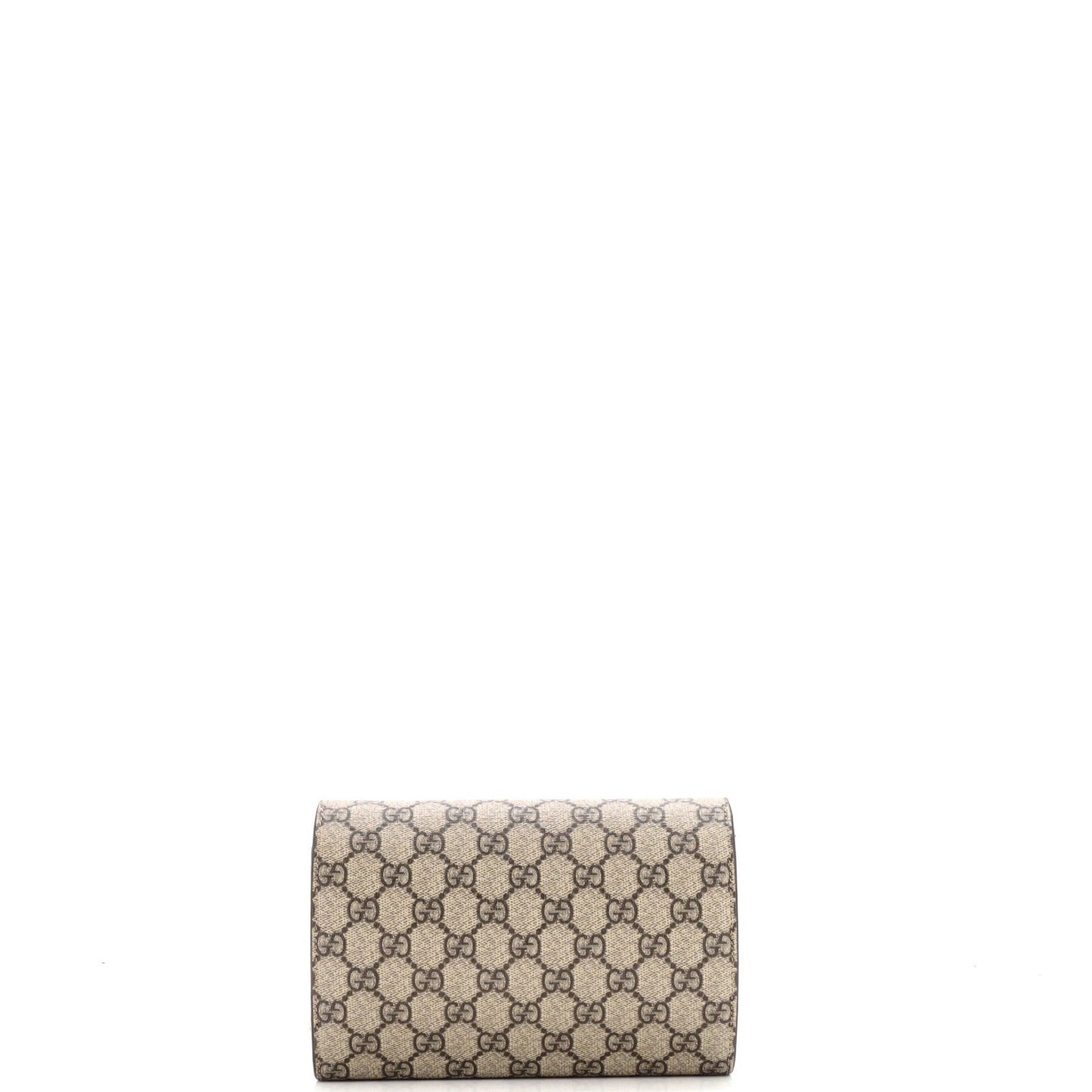 Gucci Dionysus Chain Wallet Gg Coated Canvas Small