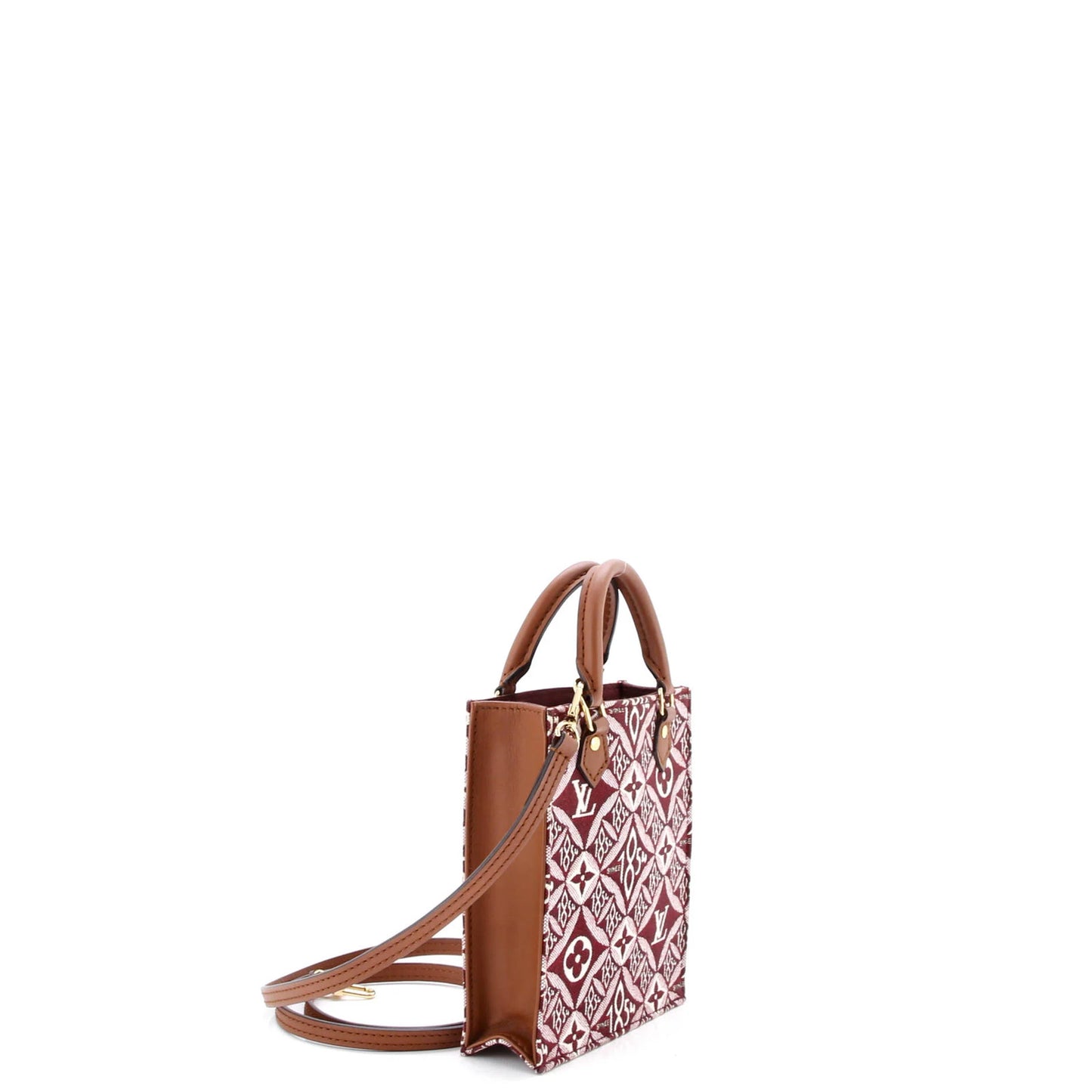 Louis Vuitton Petit Sac Plat Bag Limited Edition Since 1854 Monogram Jacquard