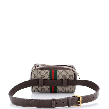 Gucci Ophidia Belt Bag Gg Coated Canvas Small