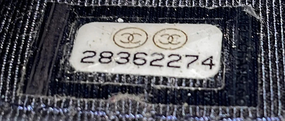 Chanel Classic Zip Pouch Quilted Caviar Long