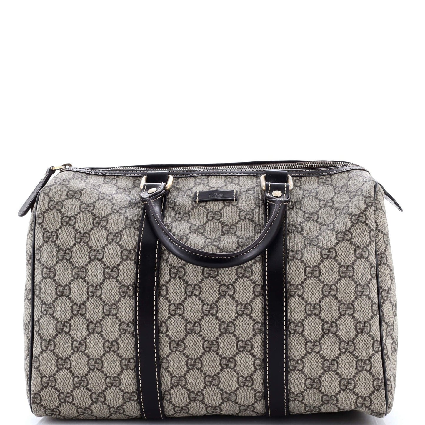 Gucci Joy Boston Bag Gg Coated Canvas Medium