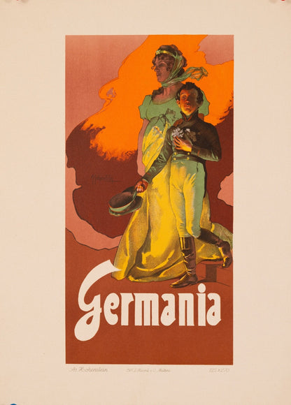 Hohenstein Ricordi Portfolio Germania C.1910