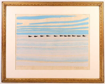 Andre Brasilier Signed Original Lithograph On