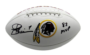 Joe Theismann Autographed/Inscribed Redskins Logo