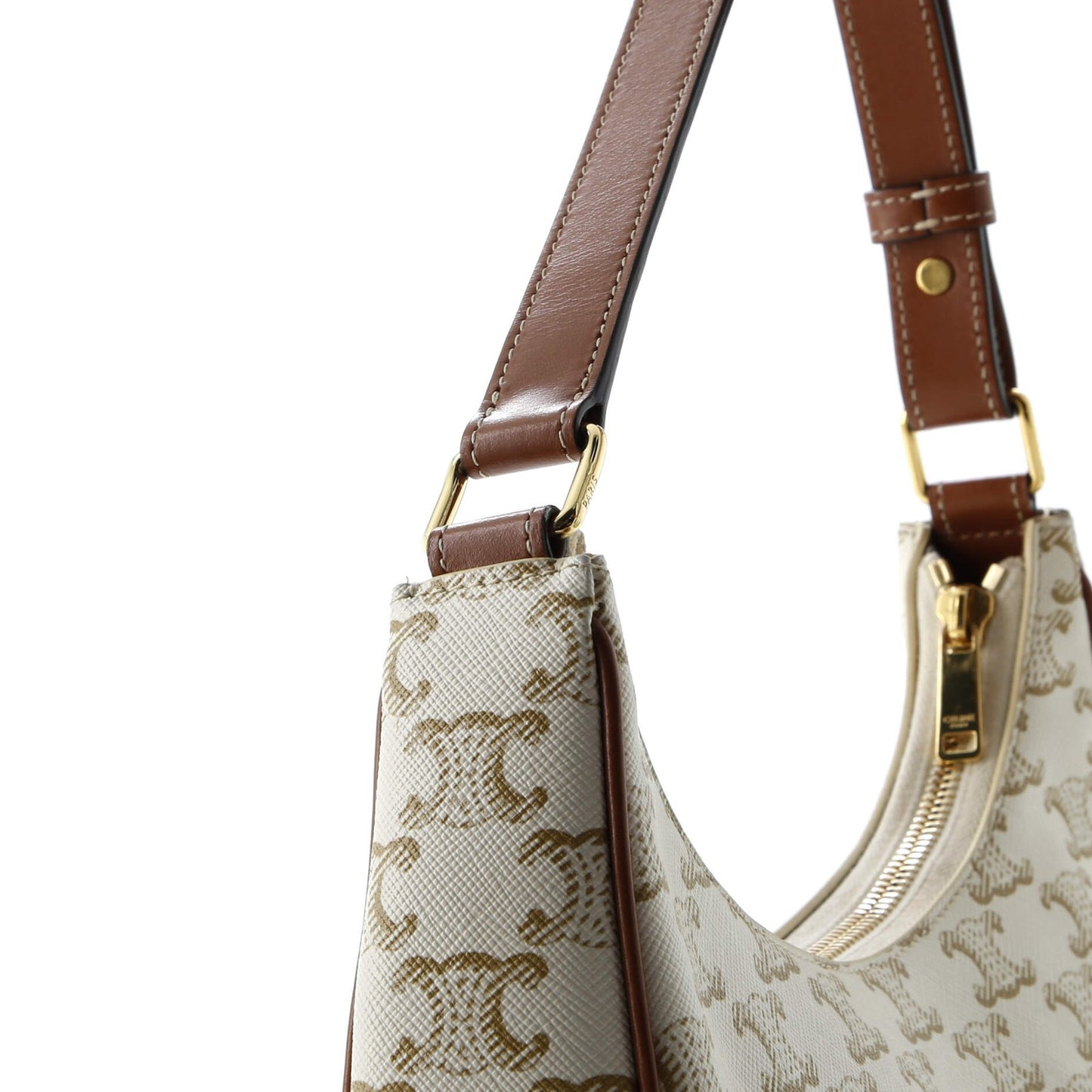 Celine Ava Bag Triomphe Coated Canvas