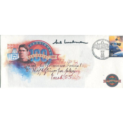 Sid Luckman Autographed 1992 Nfl Centennial Cache