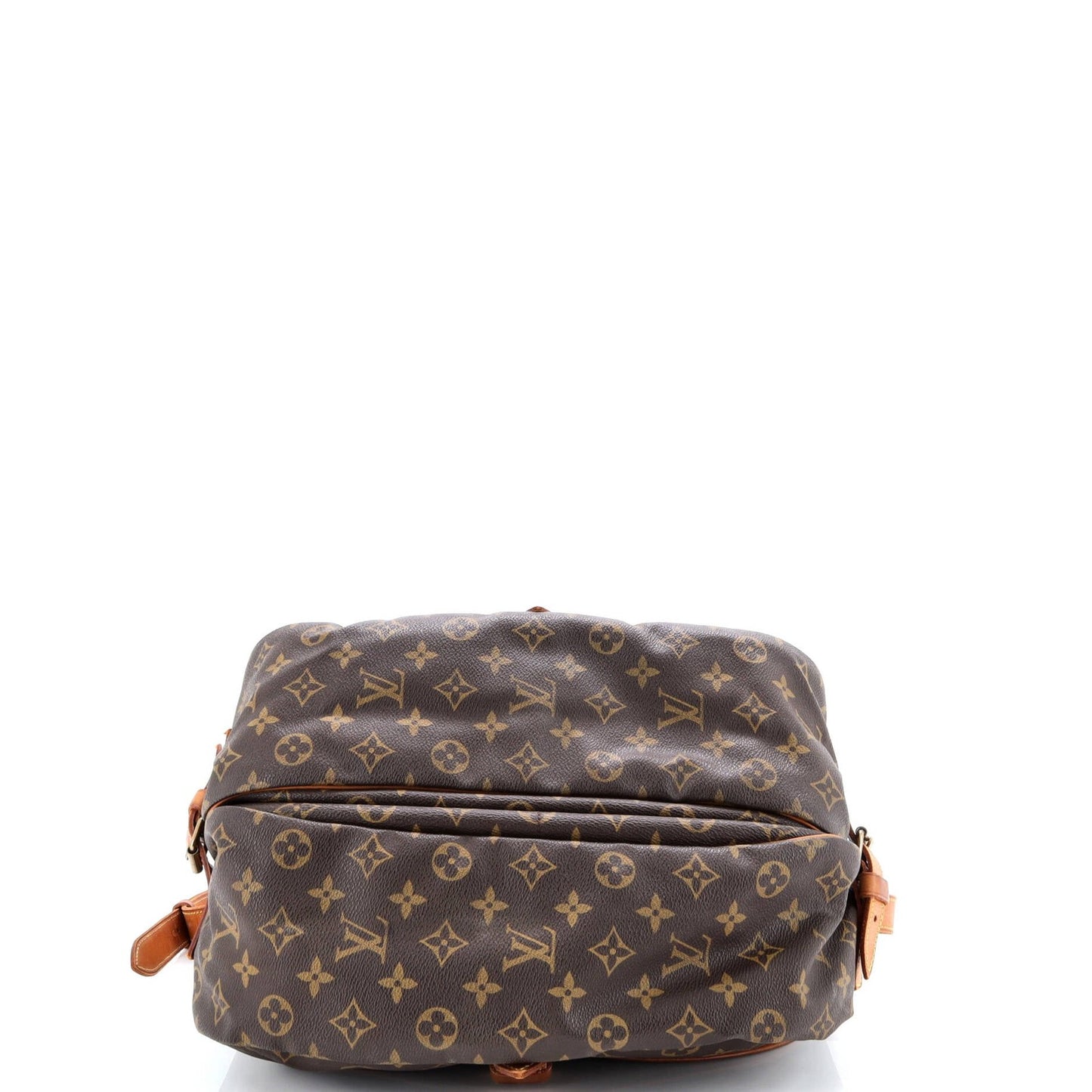 Louis Vuitton Saumur Handbag Monogram Canvas 35