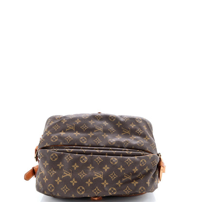 Louis Vuitton Saumur Handbag Monogram Canvas 35