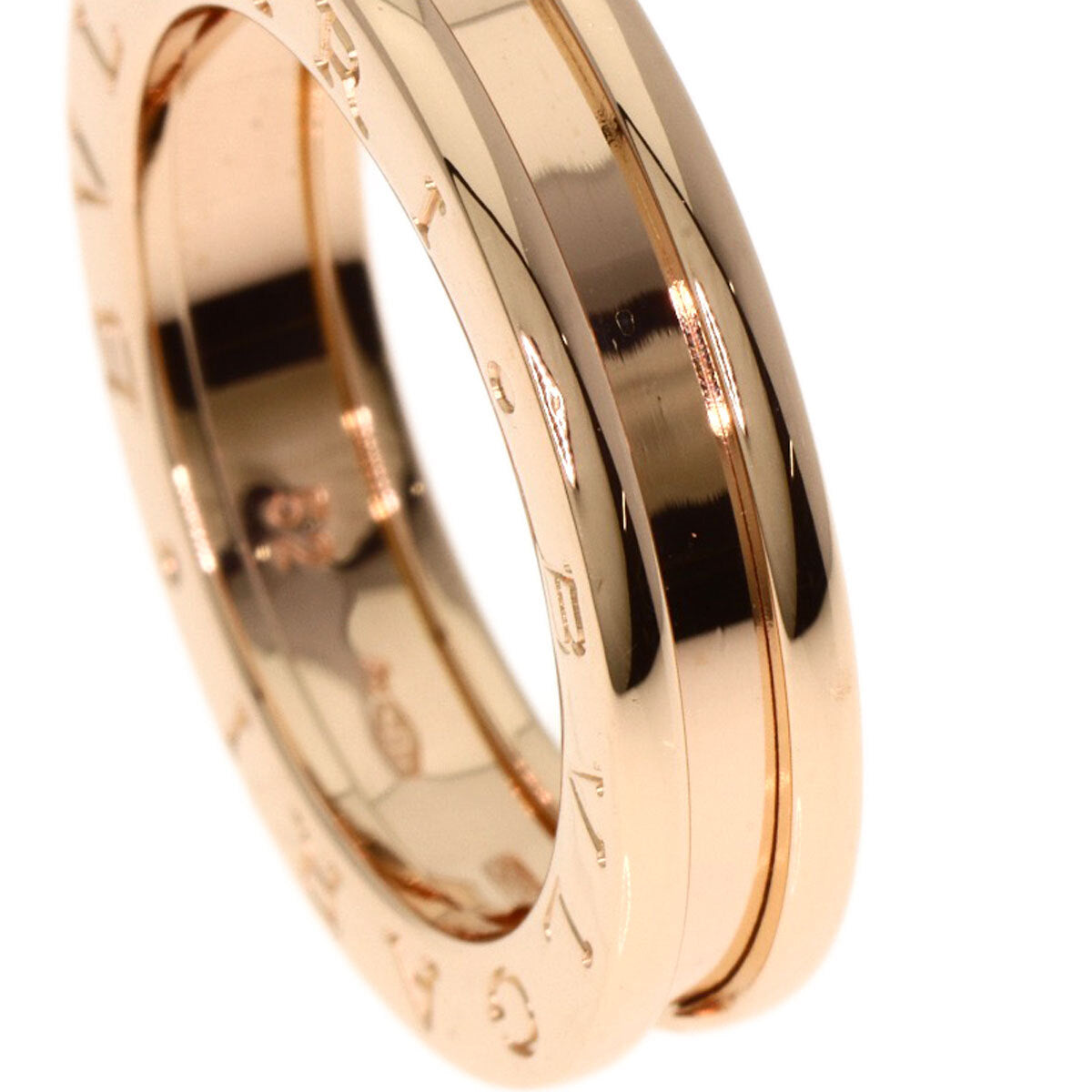 Bvlgari   Ring B.Zero1 1 Band #52 K18 Pink Gold