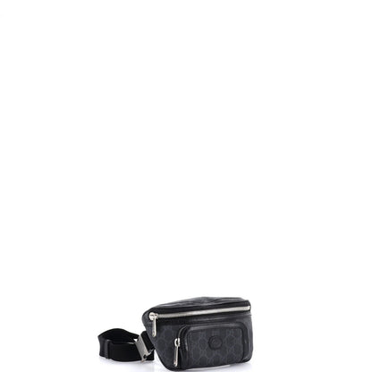 Gucci Interlocking G Patch Belt Bag Gg Coated Canvas