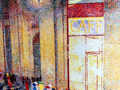 Umberto Boccioni Lithograph Coa Signed In Pen Numbered In Pencil