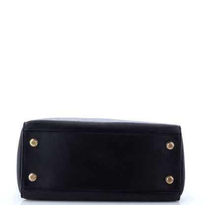 MM Louis Vuitton City Steamer Handbag Leather