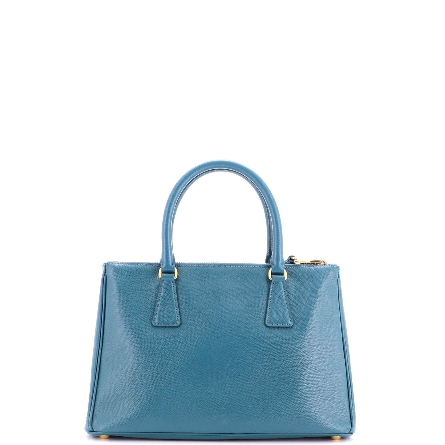 Prada Double Zip Lux Tote Saffiano Leather Small