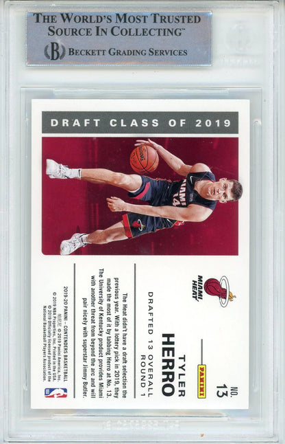 Tyler Herro Autographed 2019-20 Panini Contenders Draft Class Contenders Rookie