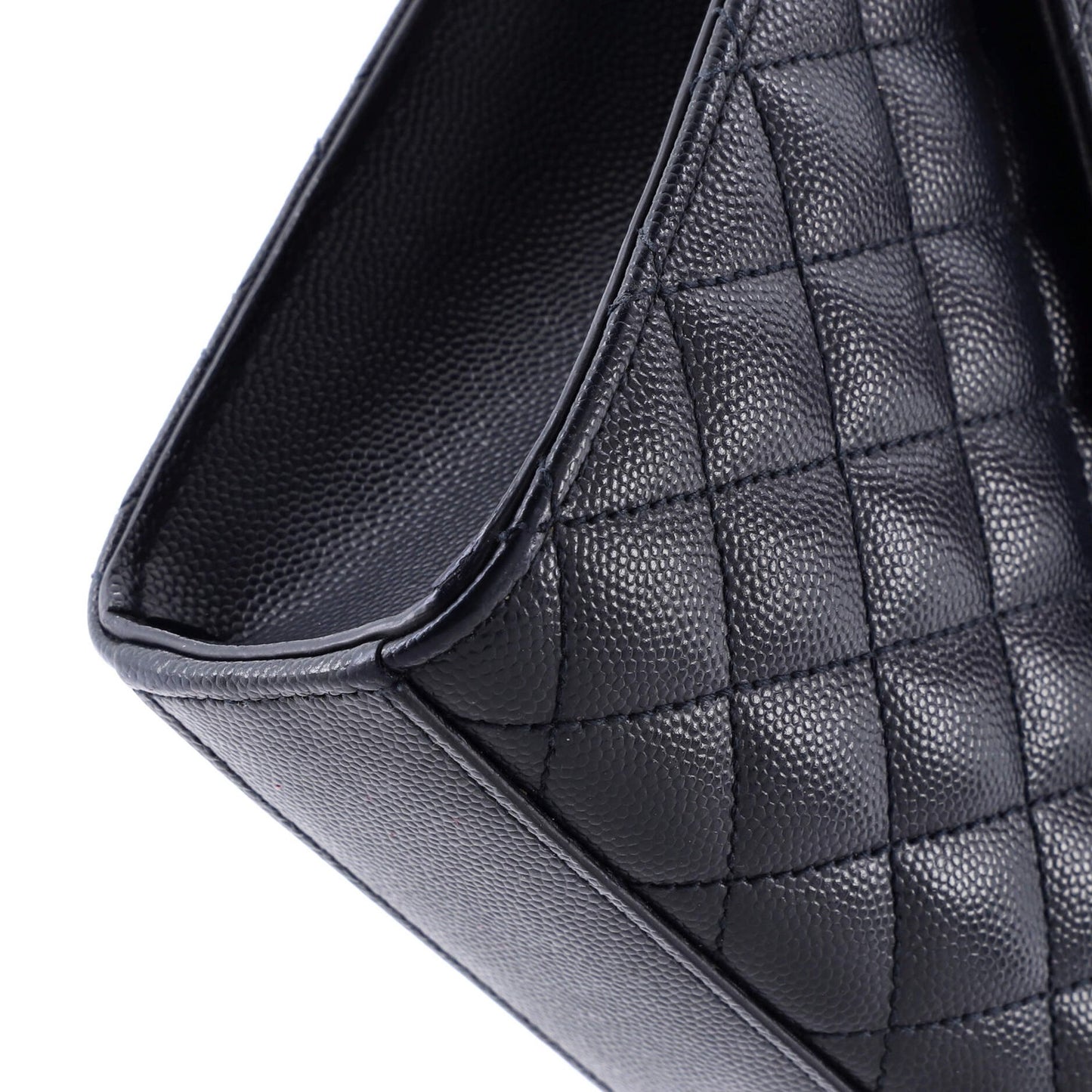 Saint Laurent Classic Monogram Envelope Satchel Mixed Matelasse Leather Medium