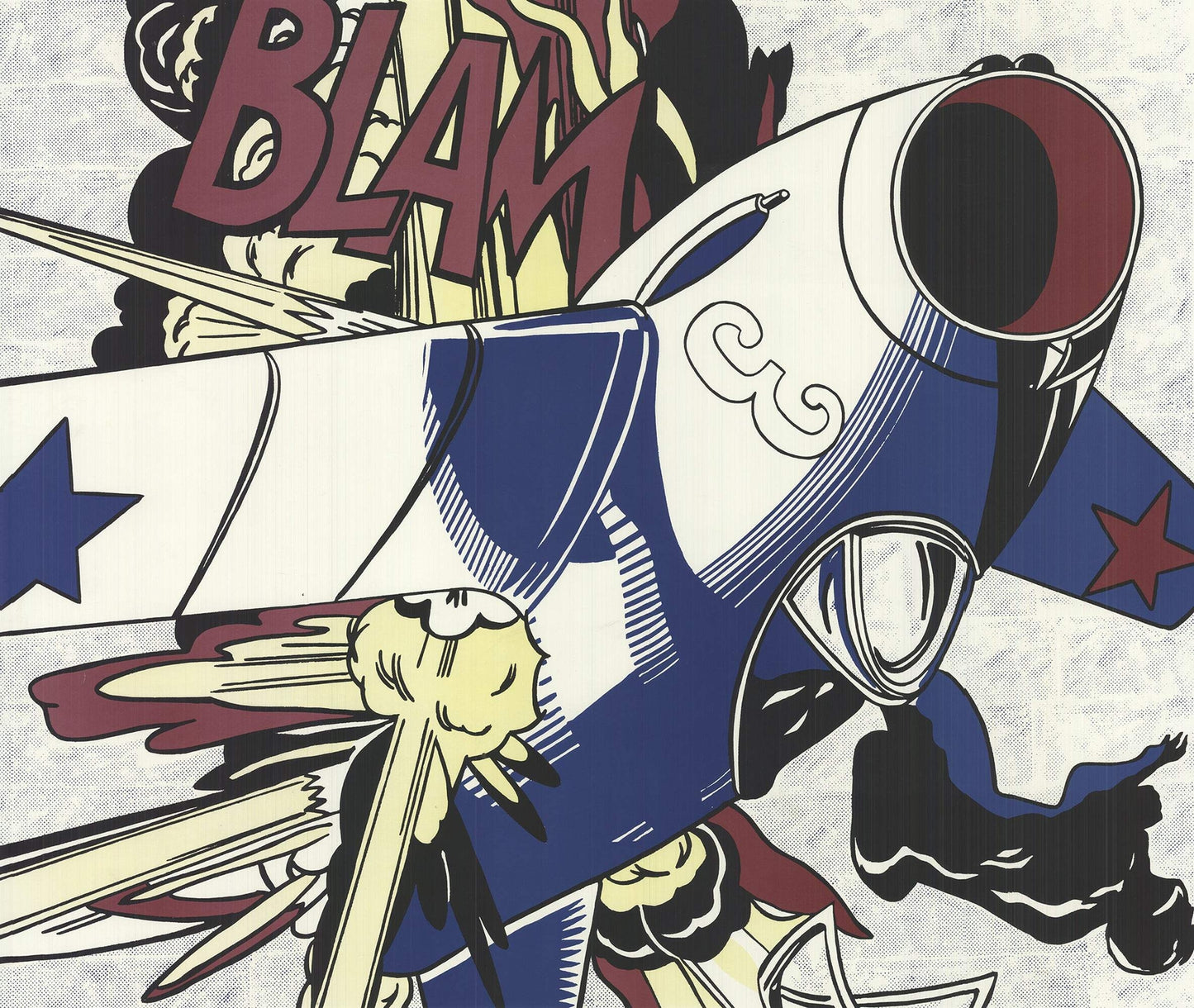 Roy Lichtenstein Blam " Offset Lithograph