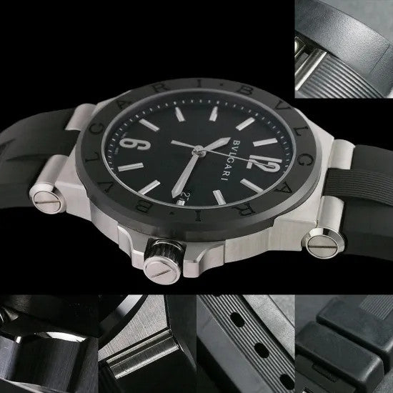 Bulgari Diagono Ceramic Dg42Sc Dg42Bscvd