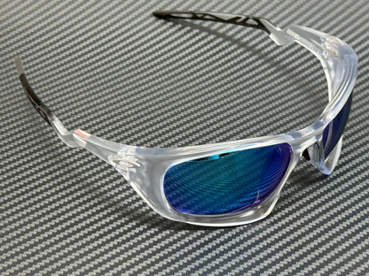 OAKLEY OO9431 06 Matte Clear Prizm Sapphire Men's 60 mm Sunglasses
