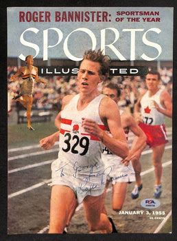 Roger Bannister Signed 1/3/1955 Sports