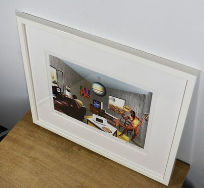 Richard Hamilton 1993 Original Color Laser Print