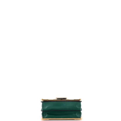 Prada Cahier Chain Crossbody Bag City Calf And Saffiano Small